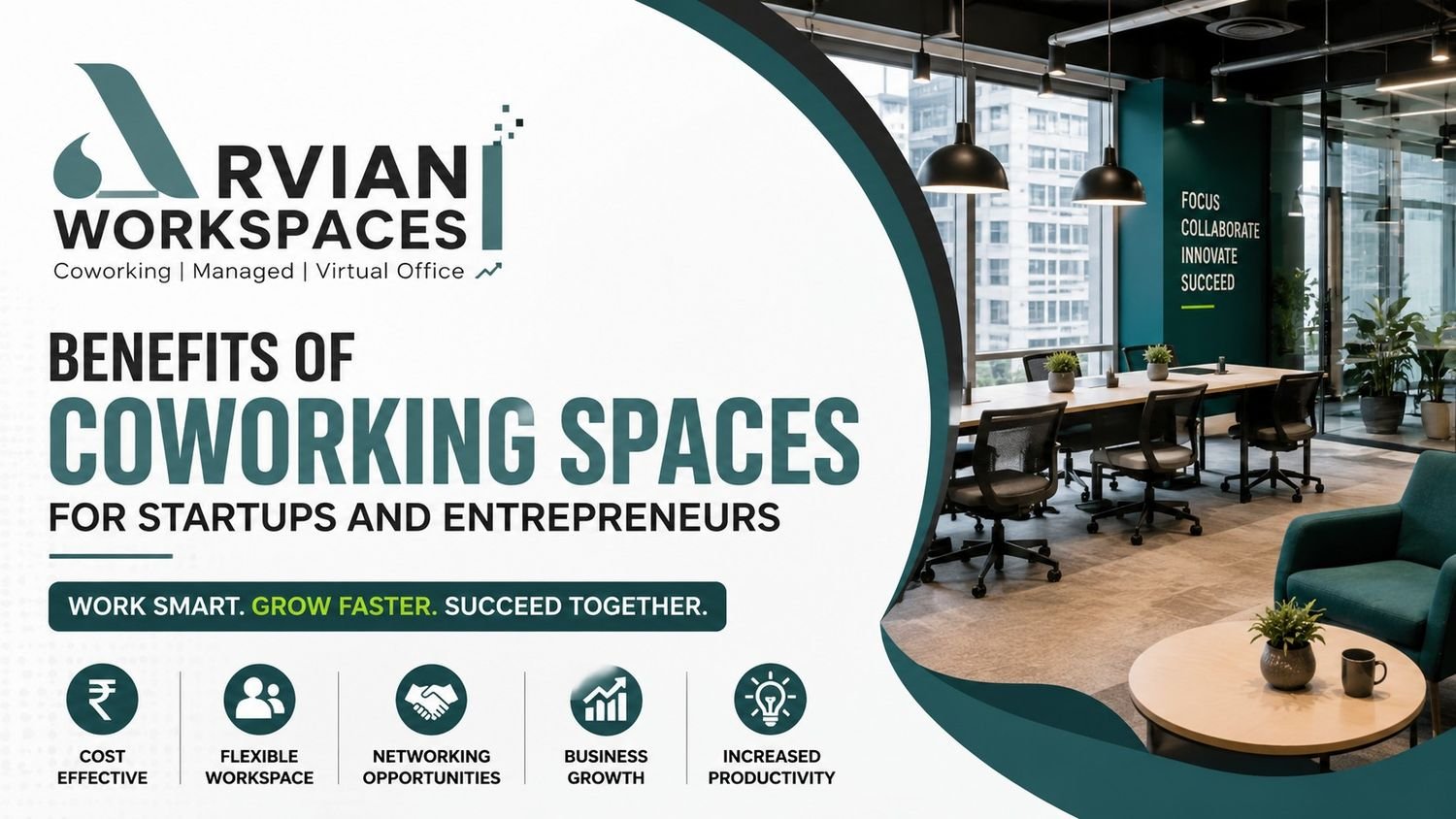 Benefits of Coworking Spaces for Startups and Entrepreneurs