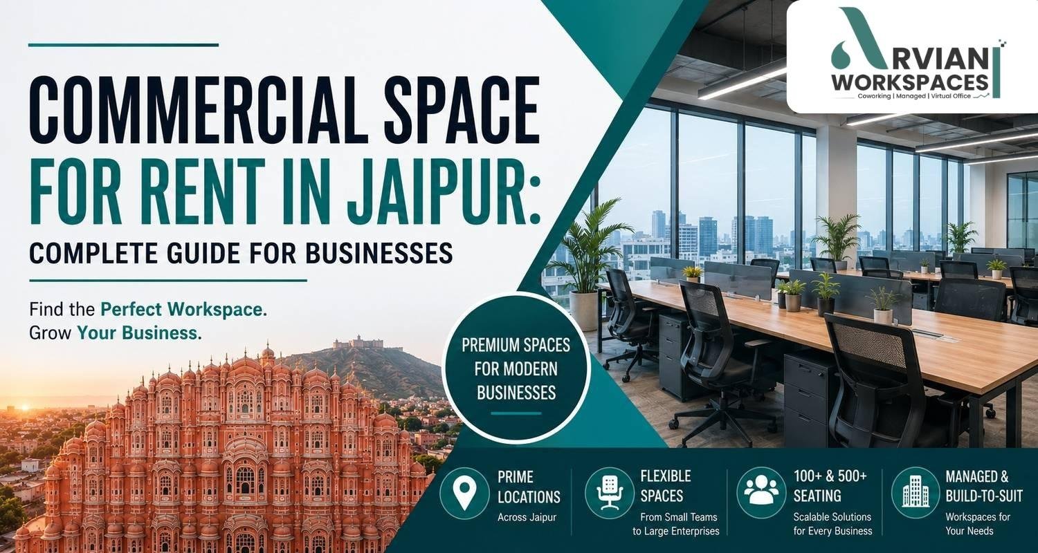 Commercial Space for Rent in Jaipur Complete Guide for Businesses