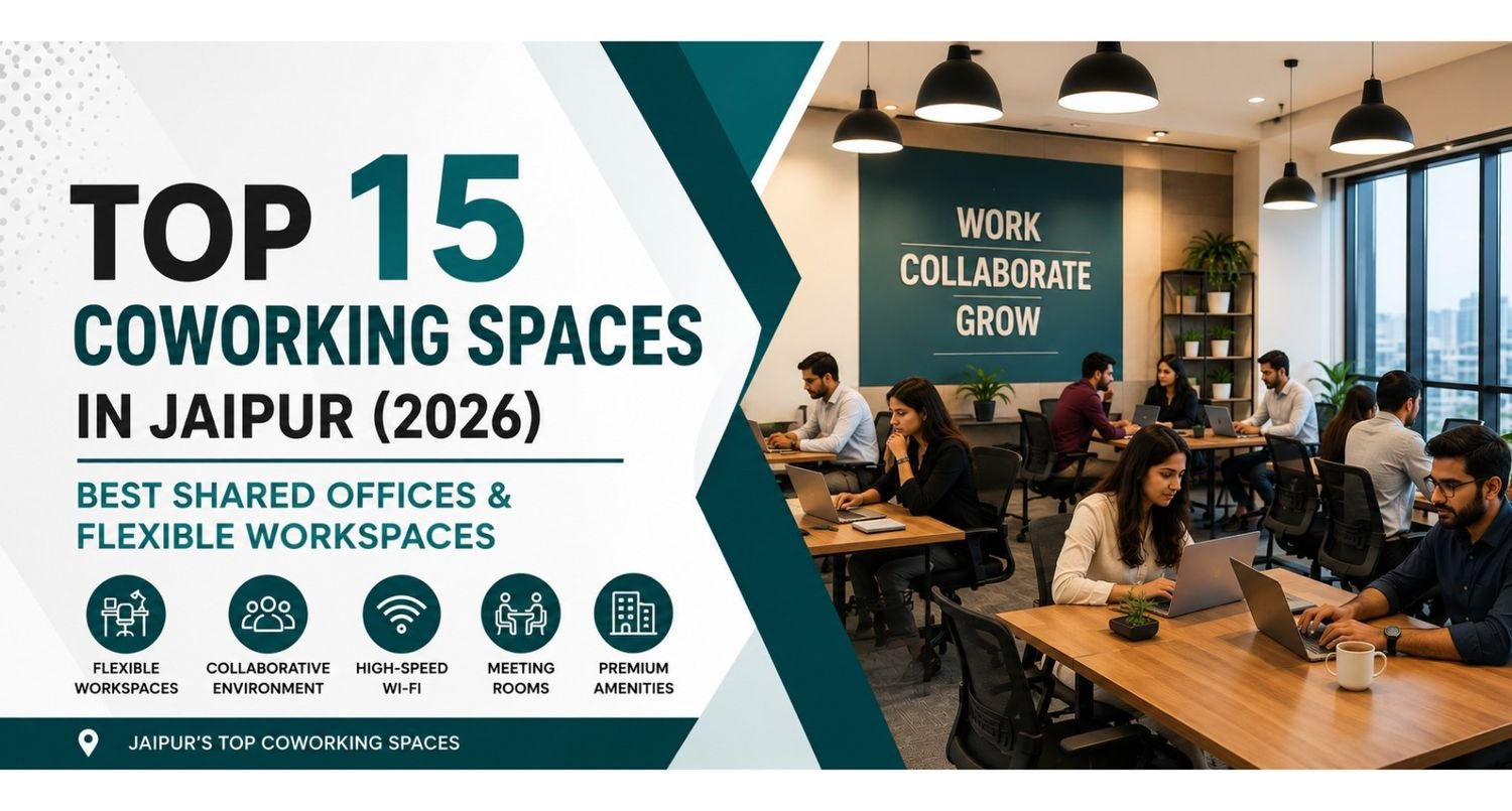 Top 15 Coworking Spaces in Jaipur (2026)