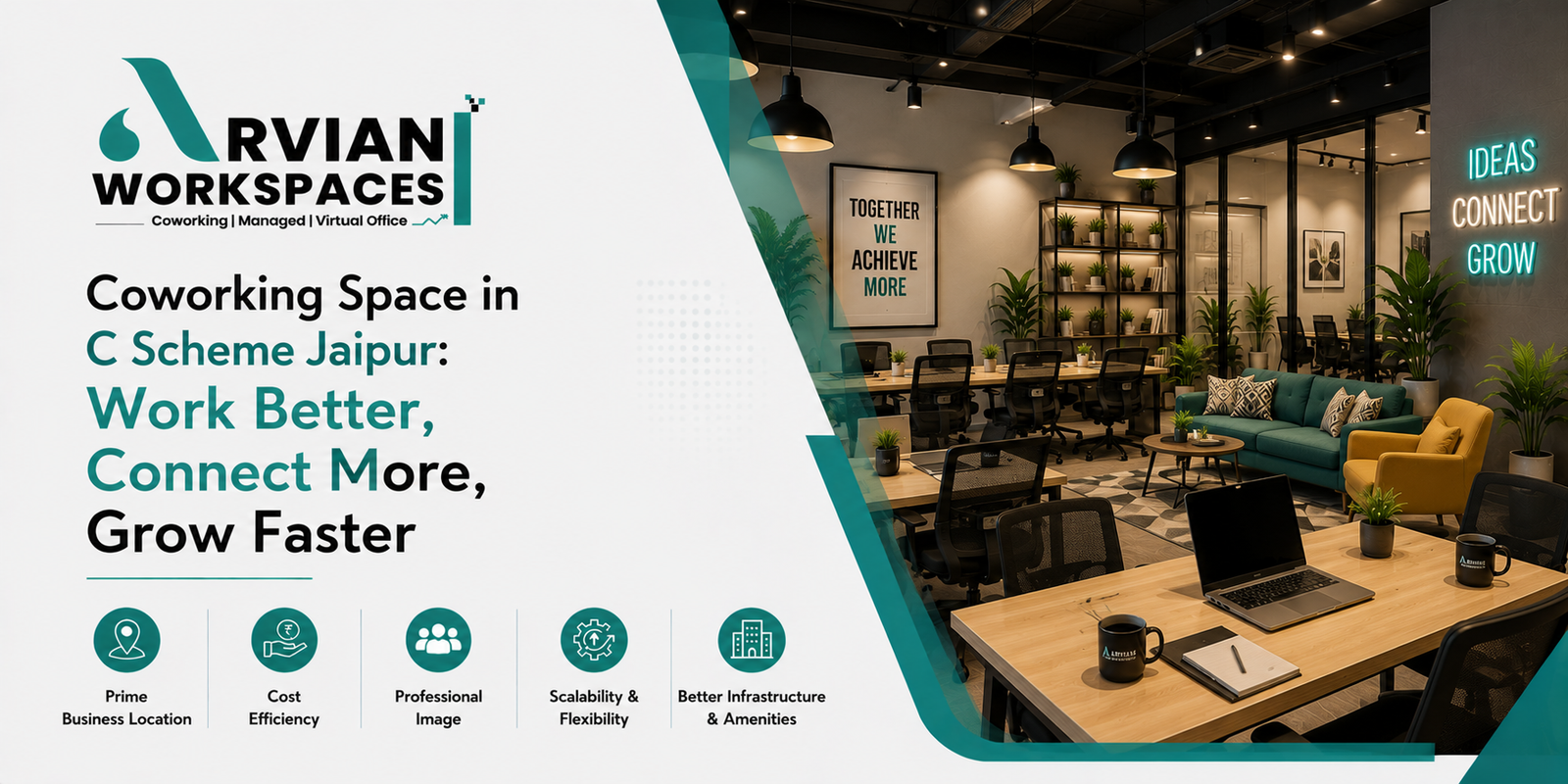 Coworking Space in C Scheme Jaipur
