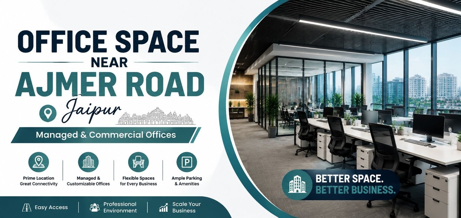 Office Space Near Ajmer Road Jaipur Managed & Commercial Offices