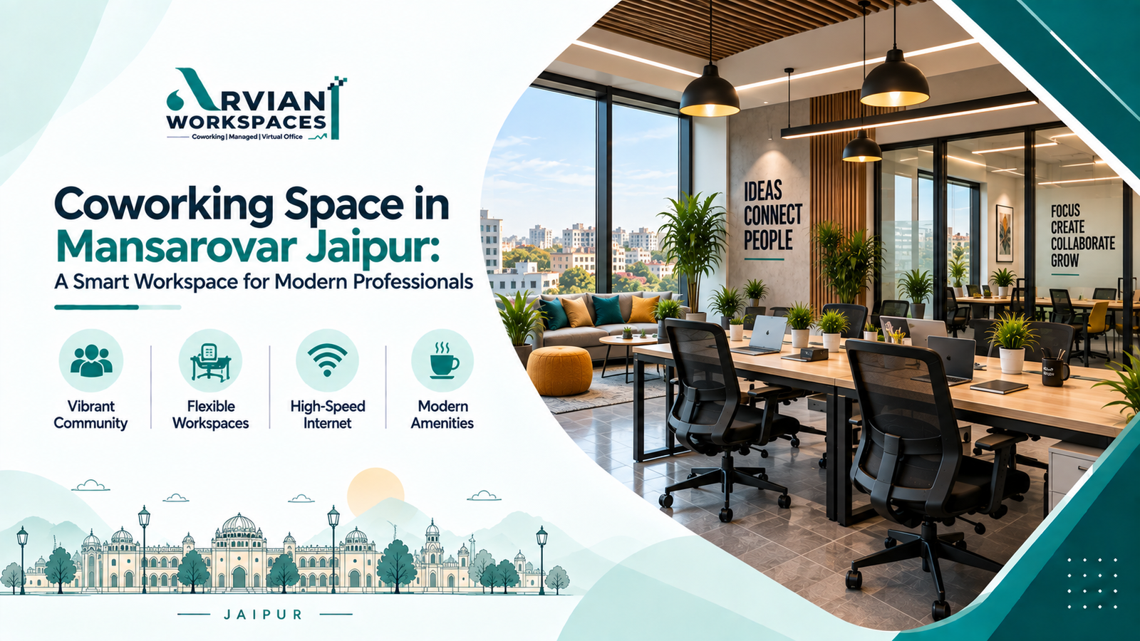 Coworking Space in Mansarovar Jaipur